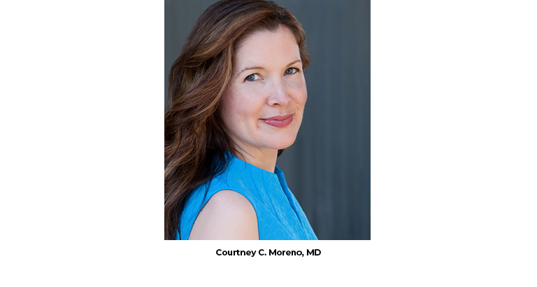 Headshot - Courtney C. Moreno, MD