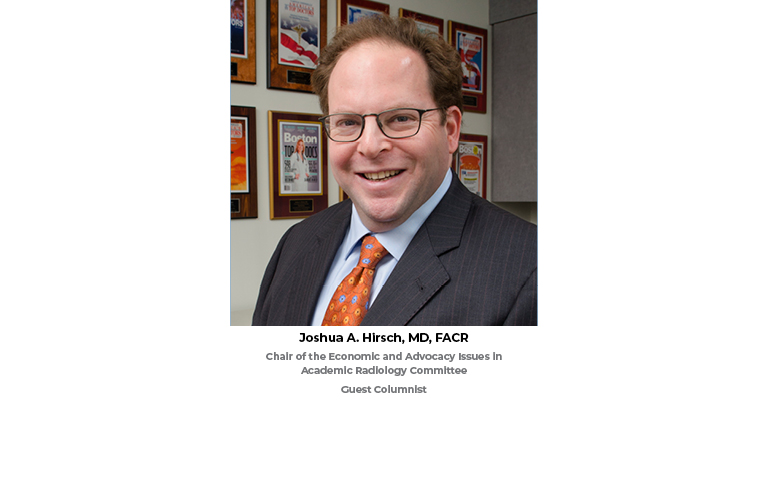 Joshua A. Hirsch, MD, FACR, headshot