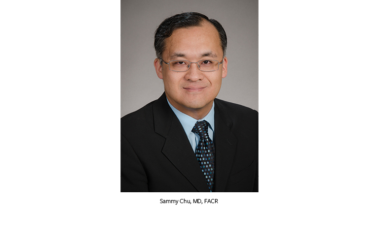 Sammy Chu, MD, FACR, headshot