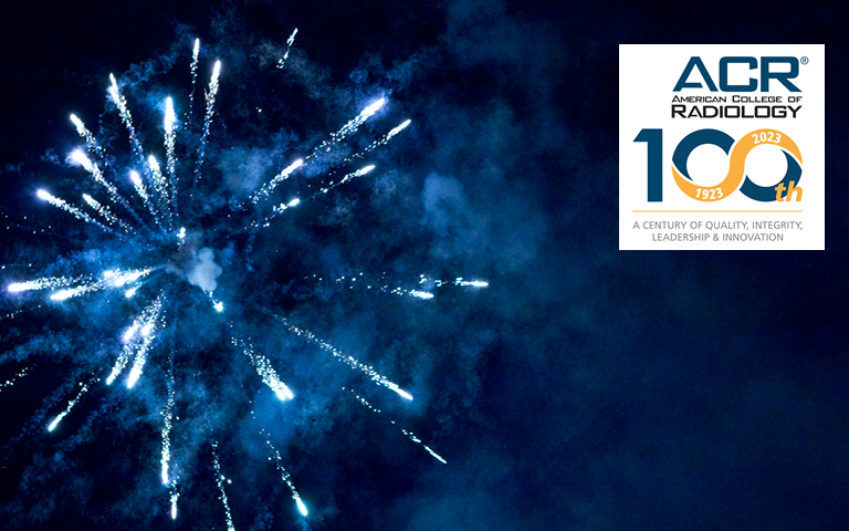 The ACR is set to celebrate its 100 year anniversary 