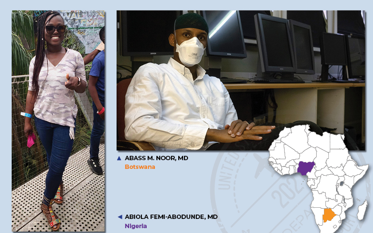 Goldberg-Reeder awardees Abass M. Noor, MD, & Abiola Femi-Abodunde, MD