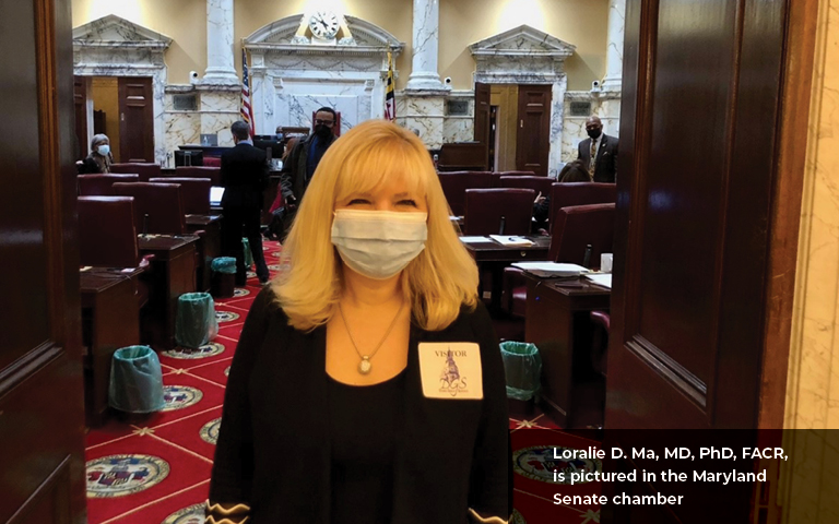 Dr. Loralie D. Ma, MD, PhD, FACR