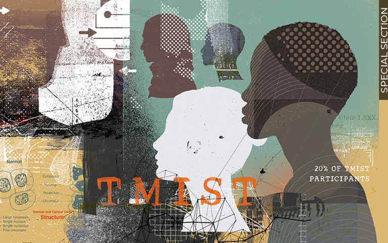 Medical illustrations collage