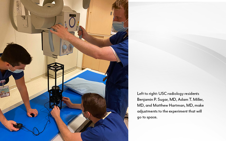 Researchers at the University of Southern California are working to provide imaging care for space missions.