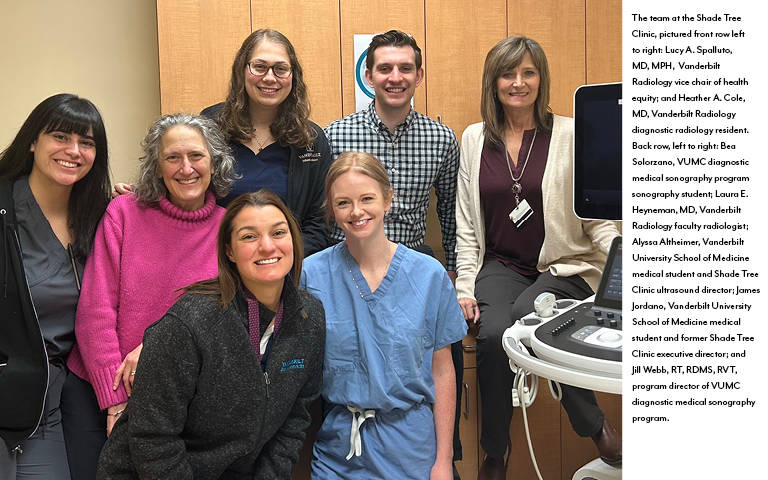 Radiologists gather at the Vanderbilt Radiology Matthew Walker III, PhD Annual Lecture in Health Equity.
