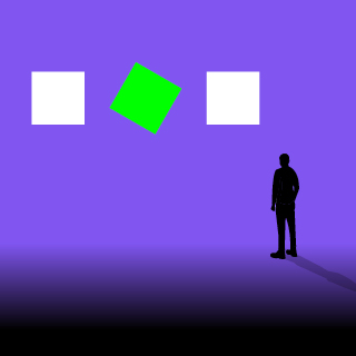 Illustration: Person looking at options