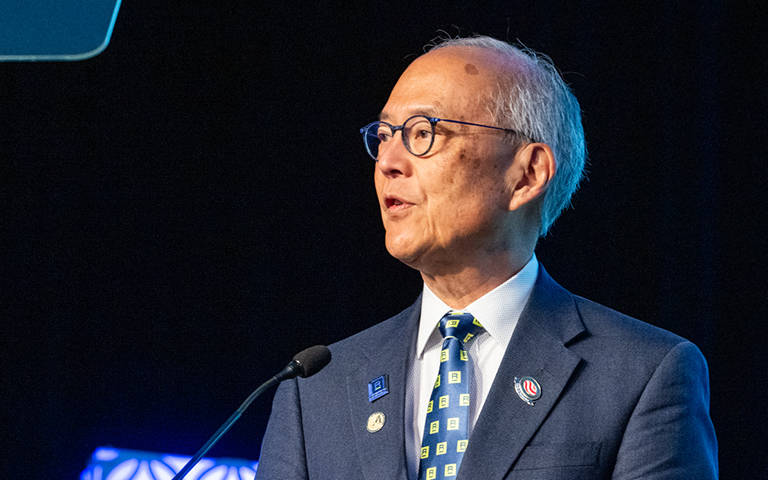 Photo of new BOC Chair Alan H. Matsumoto, MD, FACR