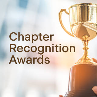 Chapter Recognition Awards with Trophy
