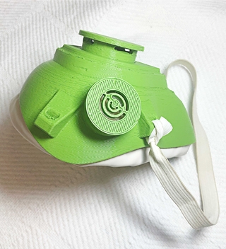 3-D printed surgical mask