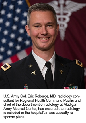 U.S. Army Col. Eric Roberge, MD,