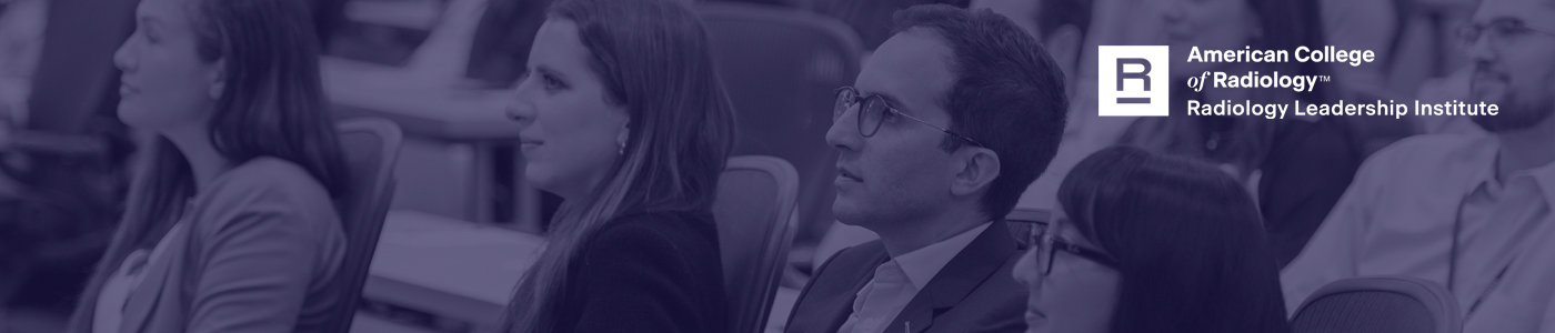 Image of radiology residents attending a conference